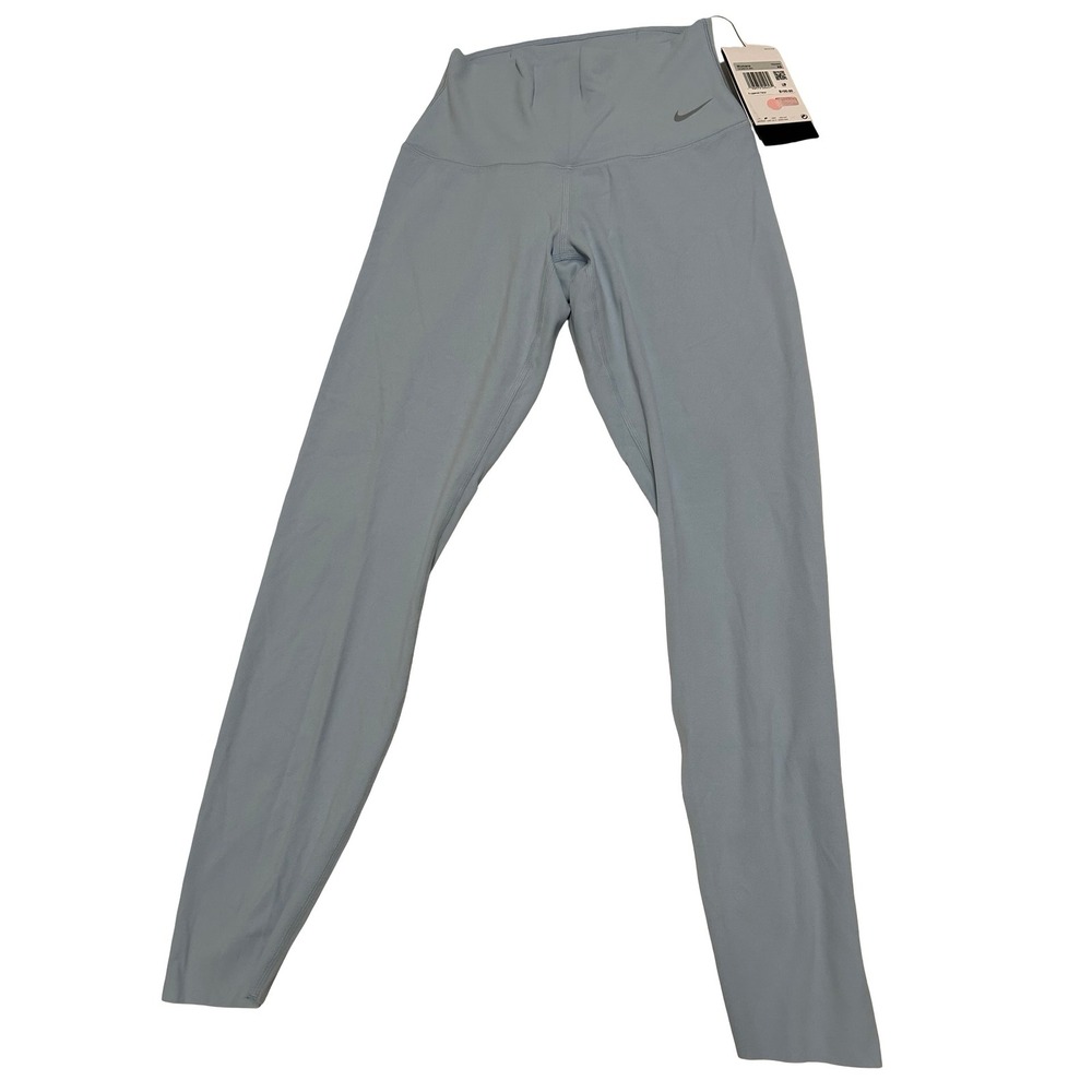 Nike Zenvy Dri-FIT High-Waisted Athletic Leggings Light Blue Sz XS NWT